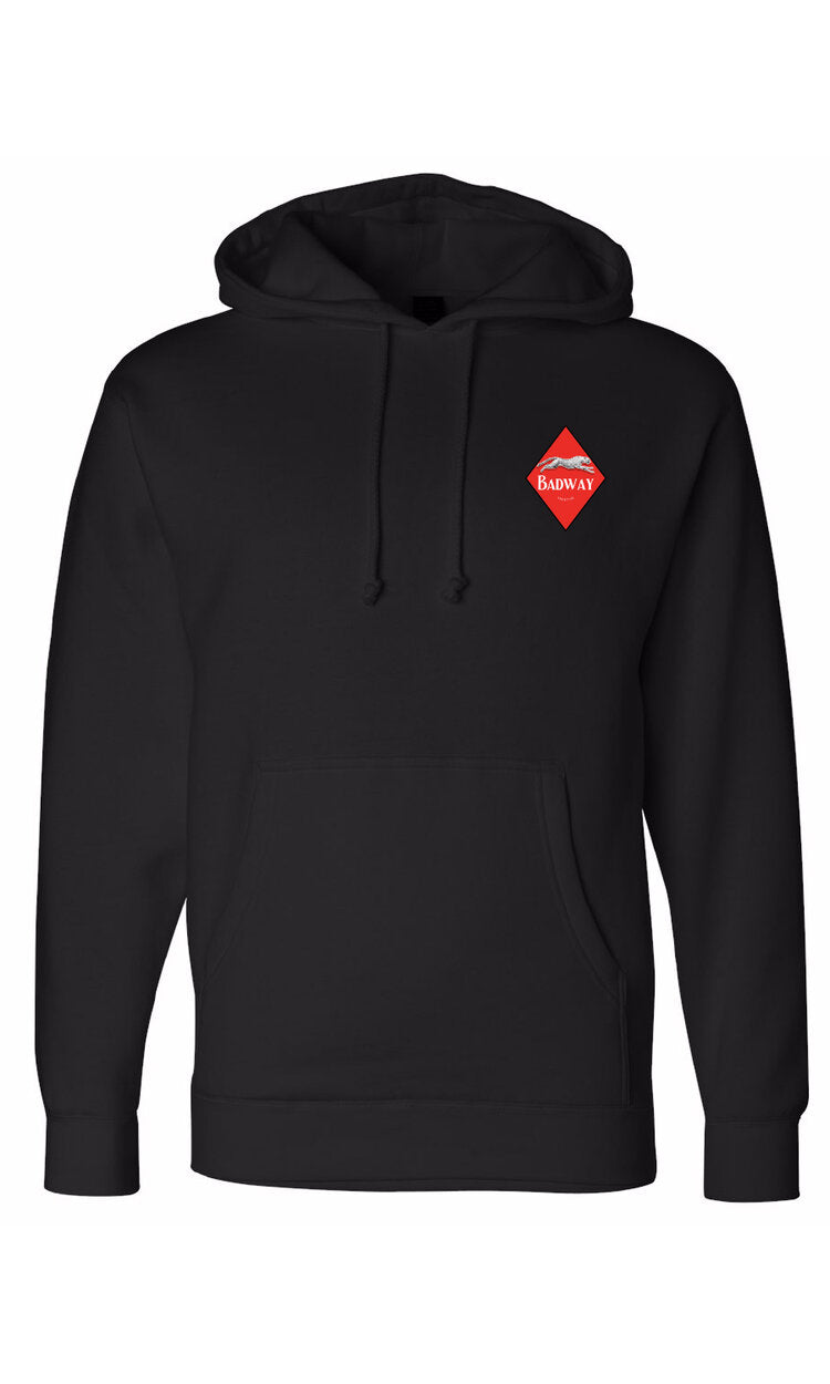 CHEETAH HOODIE BLACK